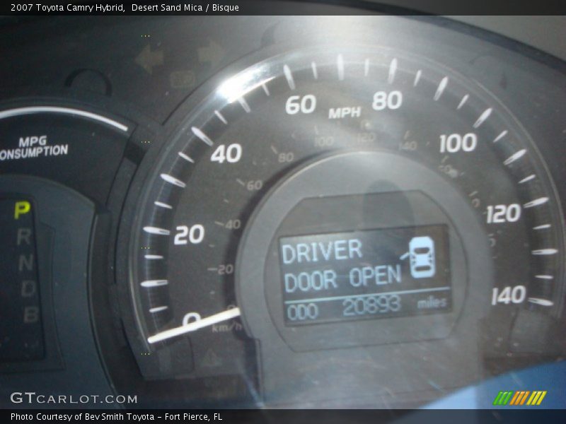 Desert Sand Mica / Bisque 2007 Toyota Camry Hybrid