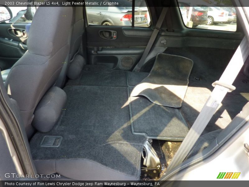 Light Pewter Metallic / Graphite 2003 Chevrolet Blazer LS 4x4