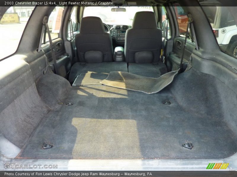 Light Pewter Metallic / Graphite 2003 Chevrolet Blazer LS 4x4