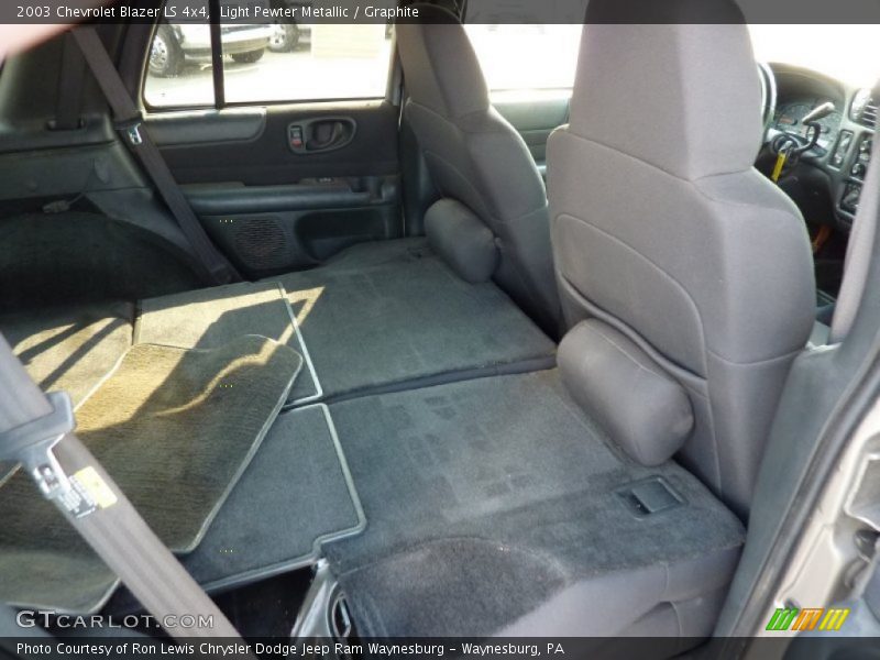 Light Pewter Metallic / Graphite 2003 Chevrolet Blazer LS 4x4