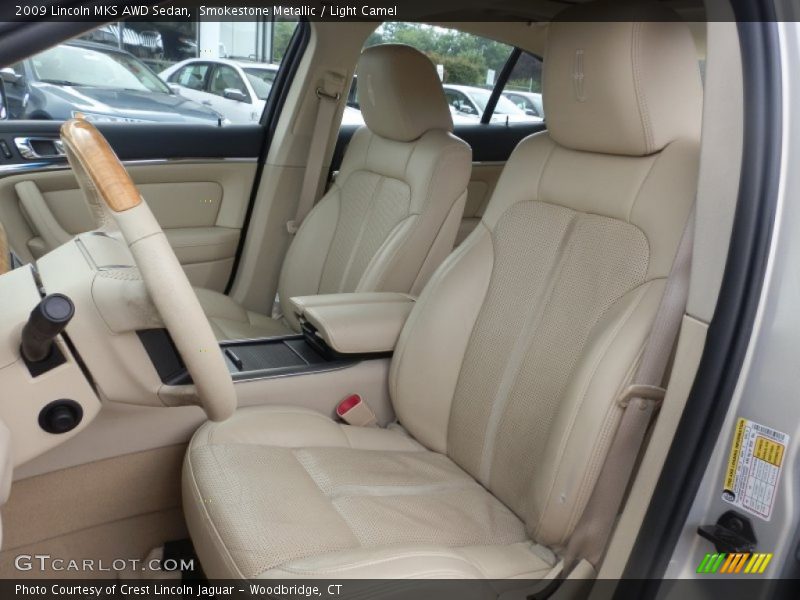 Front Seat of 2009 MKS AWD Sedan