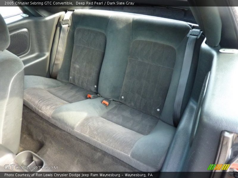 Deep Red Pearl / Dark Slate Gray 2005 Chrysler Sebring GTC Convertible