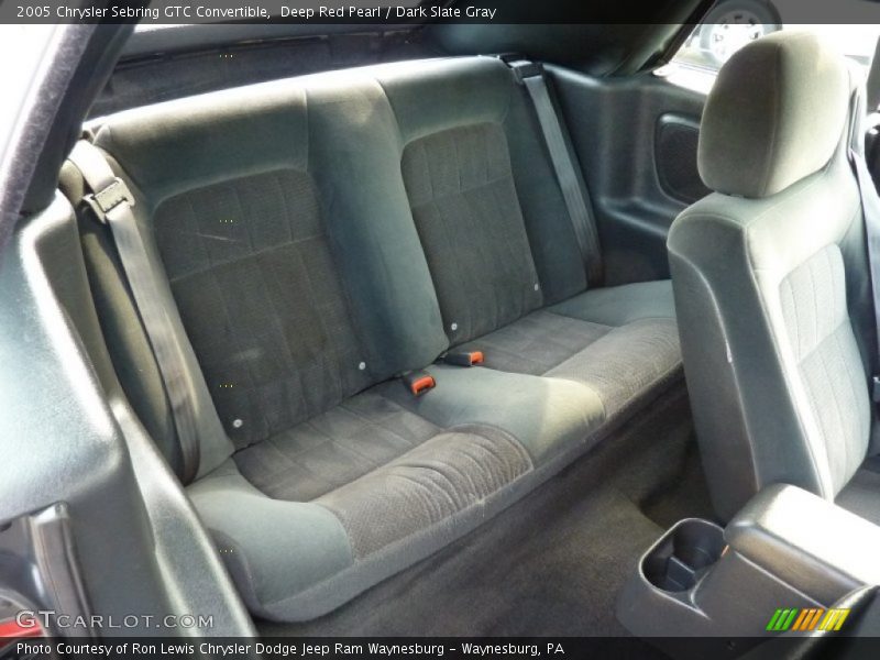 Deep Red Pearl / Dark Slate Gray 2005 Chrysler Sebring GTC Convertible