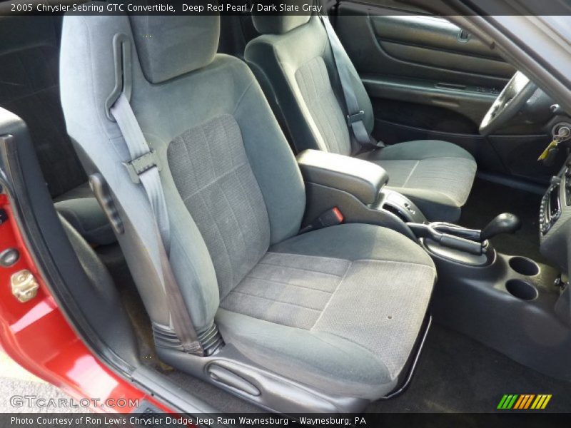 Deep Red Pearl / Dark Slate Gray 2005 Chrysler Sebring GTC Convertible