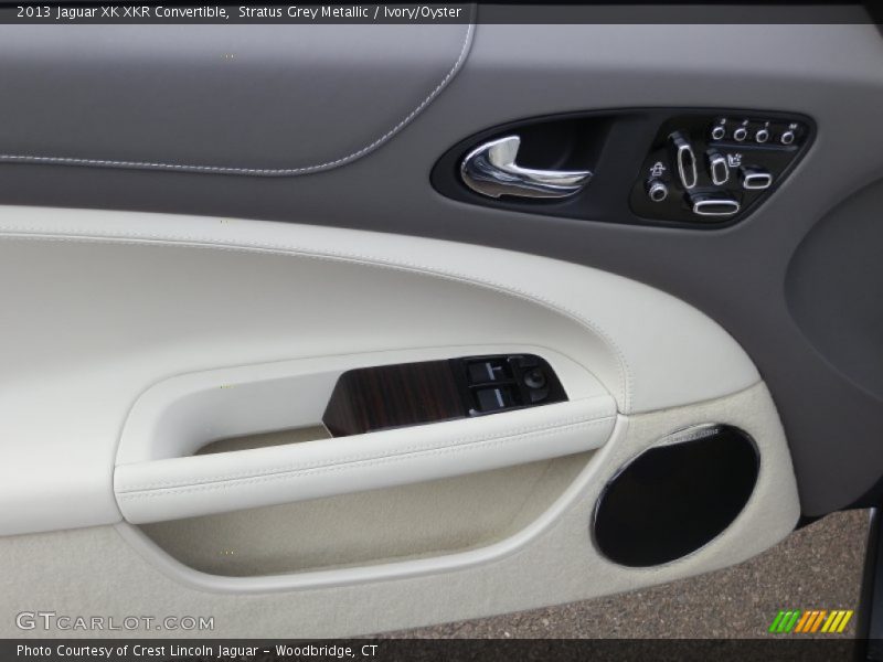 Stratus Grey Metallic / Ivory/Oyster 2013 Jaguar XK XKR Convertible