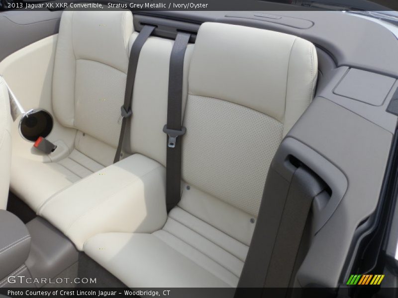 Stratus Grey Metallic / Ivory/Oyster 2013 Jaguar XK XKR Convertible