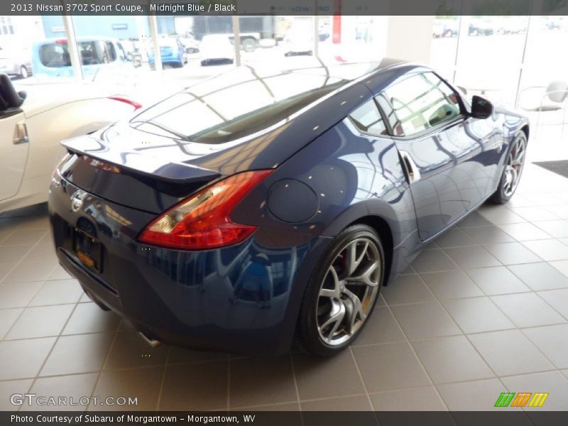 Midnight Blue / Black 2013 Nissan 370Z Sport Coupe