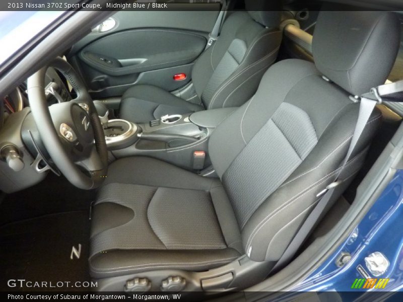 Front Seat of 2013 370Z Sport Coupe