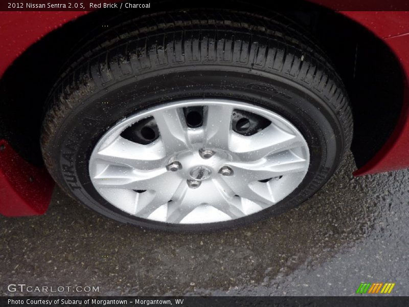 Red Brick / Charcoal 2012 Nissan Sentra 2.0 S