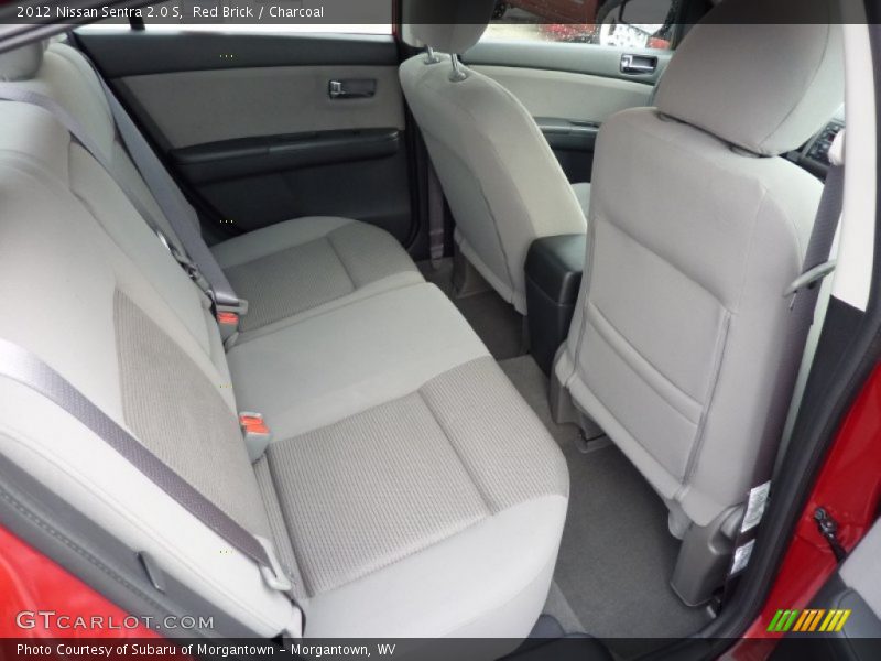 Red Brick / Charcoal 2012 Nissan Sentra 2.0 S