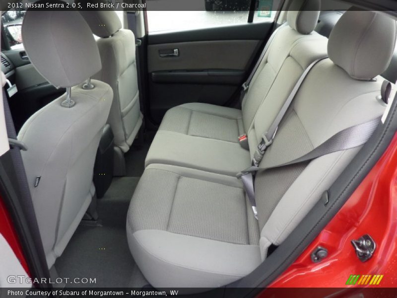 Red Brick / Charcoal 2012 Nissan Sentra 2.0 S