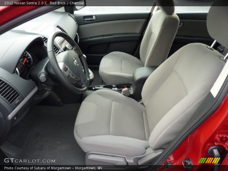 Red Brick / Charcoal 2012 Nissan Sentra 2.0 S