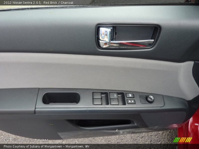 Red Brick / Charcoal 2012 Nissan Sentra 2.0 S