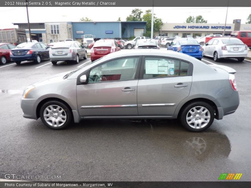 Magnetic Gray Metallic / Charcoal 2012 Nissan Sentra 2.0 S