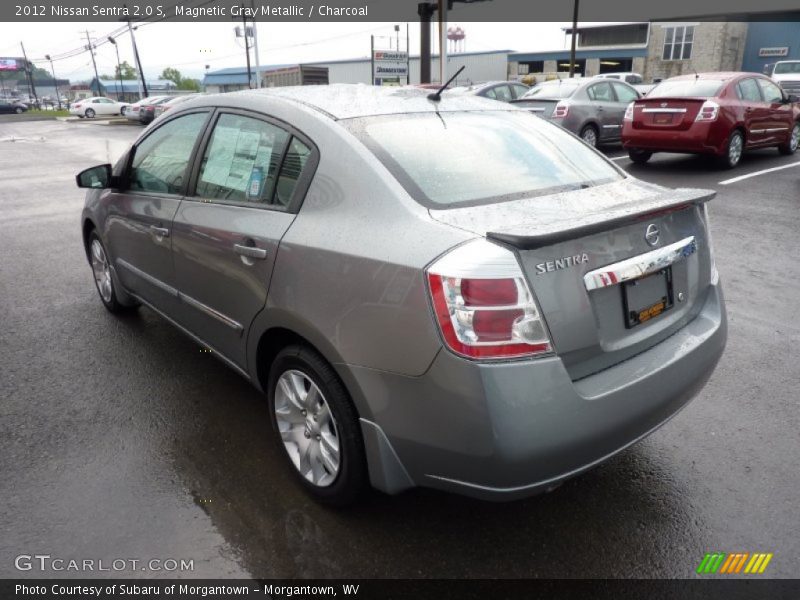 Magnetic Gray Metallic / Charcoal 2012 Nissan Sentra 2.0 S