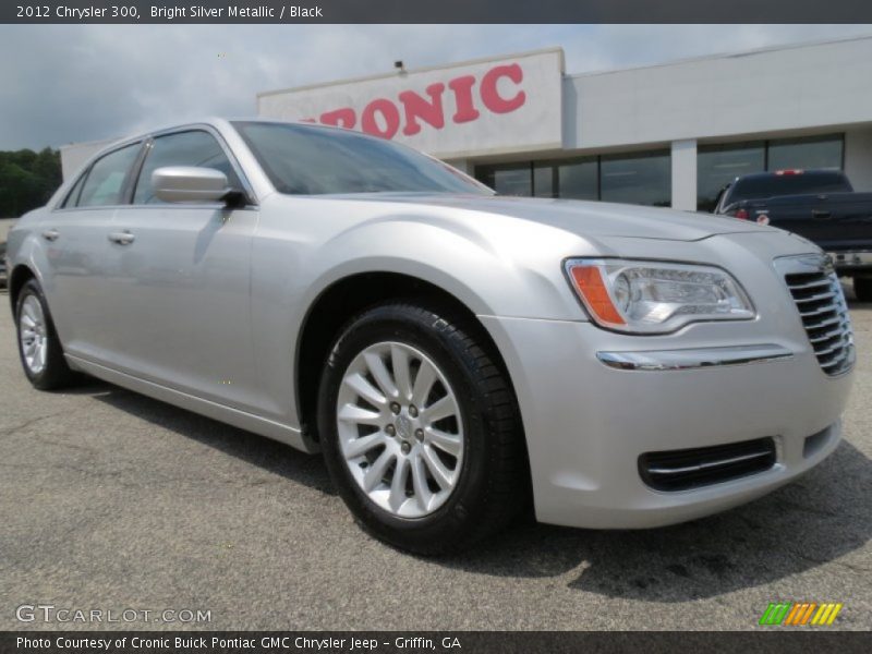 Bright Silver Metallic / Black 2012 Chrysler 300