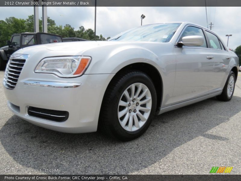 Bright Silver Metallic / Black 2012 Chrysler 300