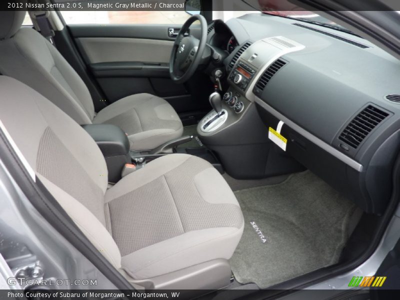 Magnetic Gray Metallic / Charcoal 2012 Nissan Sentra 2.0 S
