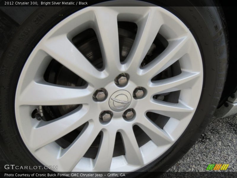 Bright Silver Metallic / Black 2012 Chrysler 300