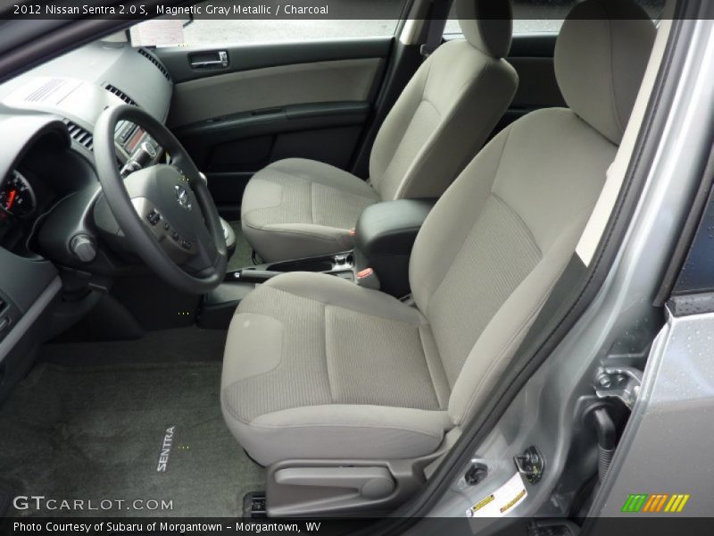 Magnetic Gray Metallic / Charcoal 2012 Nissan Sentra 2.0 S