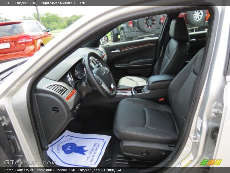 Bright Silver Metallic / Black 2012 Chrysler 300