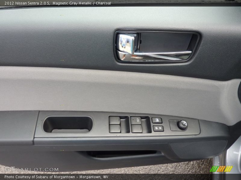 Magnetic Gray Metallic / Charcoal 2012 Nissan Sentra 2.0 S