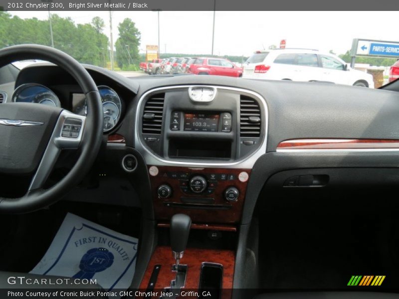 Bright Silver Metallic / Black 2012 Chrysler 300