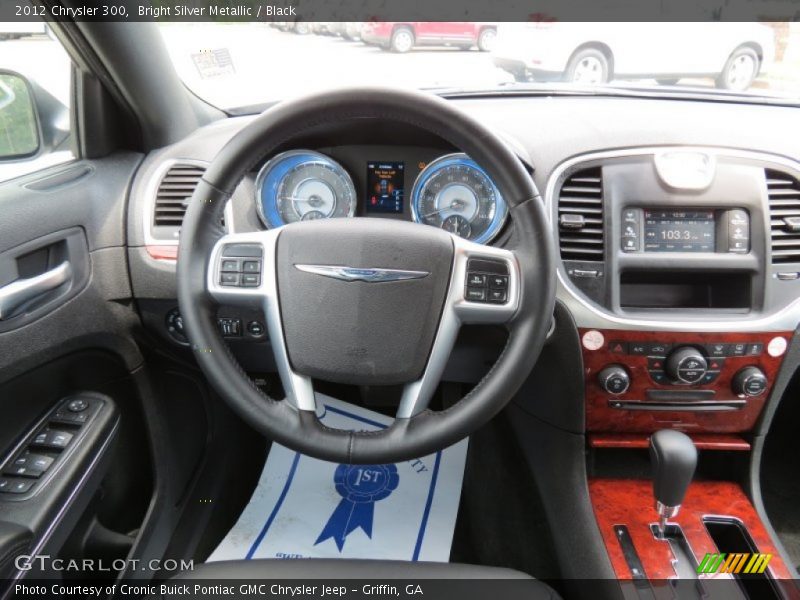 Bright Silver Metallic / Black 2012 Chrysler 300
