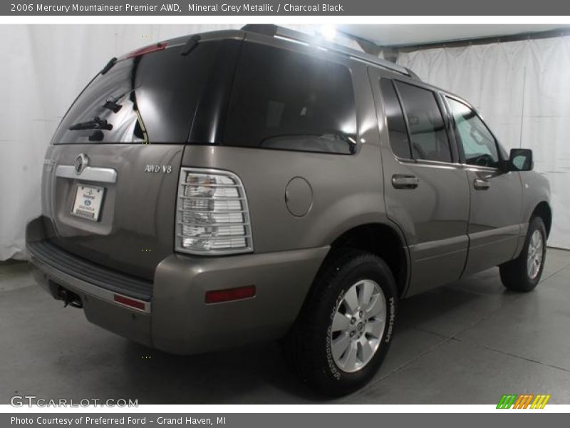 Mineral Grey Metallic / Charcoal Black 2006 Mercury Mountaineer Premier AWD