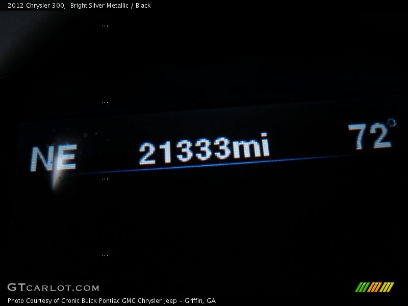 Bright Silver Metallic / Black 2012 Chrysler 300