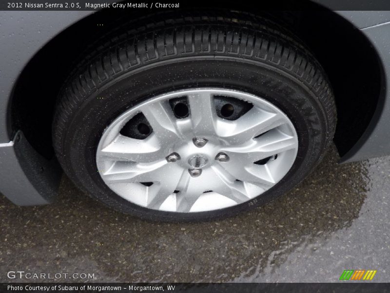 Magnetic Gray Metallic / Charcoal 2012 Nissan Sentra 2.0 S