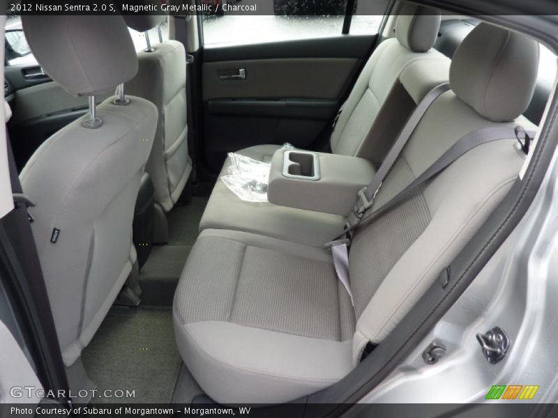 Magnetic Gray Metallic / Charcoal 2012 Nissan Sentra 2.0 S