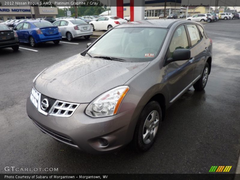 Platinum Graphite / Gray 2012 Nissan Rogue S AWD