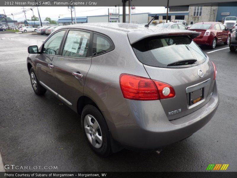 Platinum Graphite / Gray 2012 Nissan Rogue S AWD
