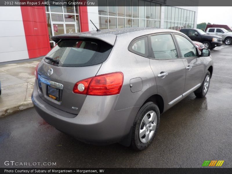 Platinum Graphite / Gray 2012 Nissan Rogue S AWD