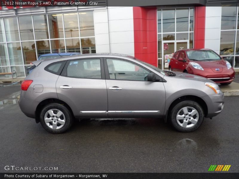 Platinum Graphite / Gray 2012 Nissan Rogue S AWD