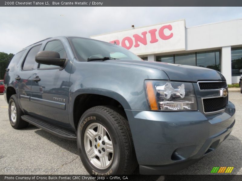 Blue Granite Metallic / Ebony 2008 Chevrolet Tahoe LS