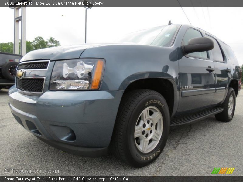 Blue Granite Metallic / Ebony 2008 Chevrolet Tahoe LS