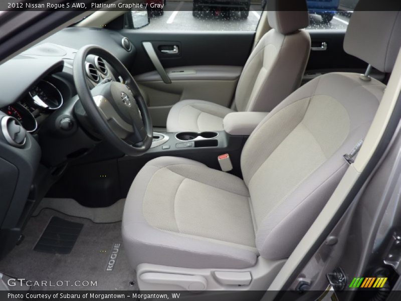 Platinum Graphite / Gray 2012 Nissan Rogue S AWD