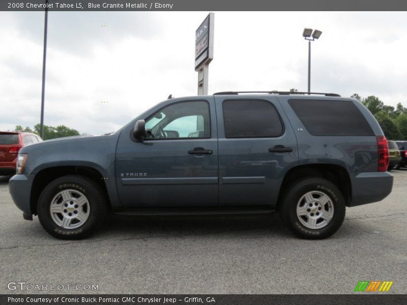 Blue Granite Metallic / Ebony 2008 Chevrolet Tahoe LS