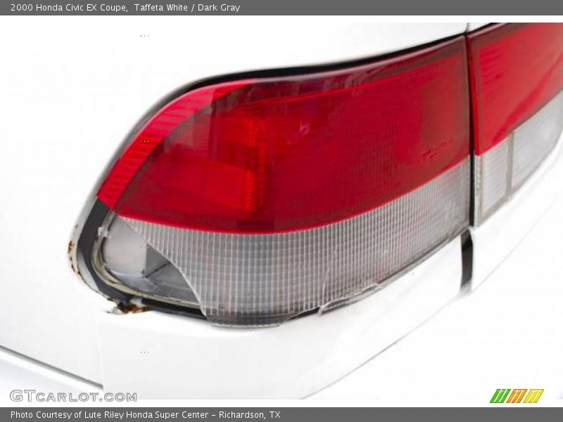 Taffeta White / Dark Gray 2000 Honda Civic EX Coupe