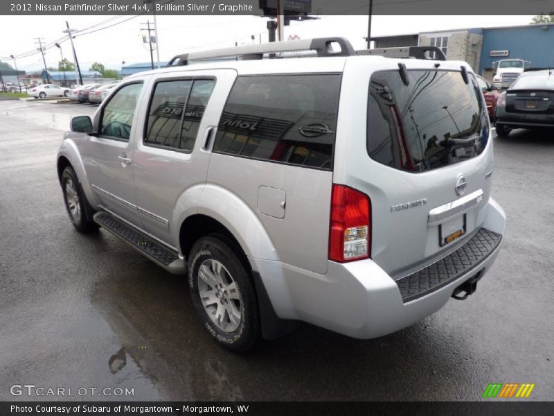 Brilliant Silver / Graphite 2012 Nissan Pathfinder Silver 4x4