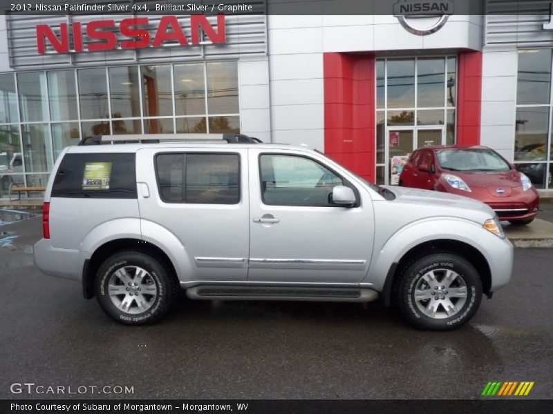 Brilliant Silver / Graphite 2012 Nissan Pathfinder Silver 4x4