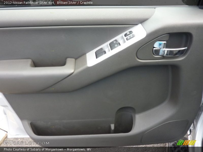 Brilliant Silver / Graphite 2012 Nissan Pathfinder Silver 4x4