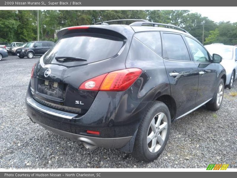 Super Black / Black 2009 Nissan Murano SL