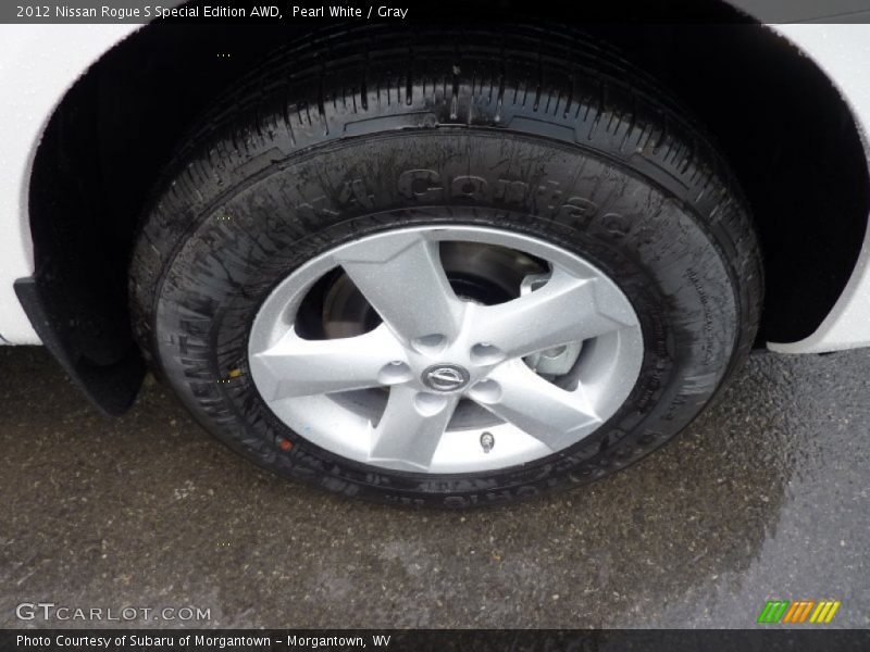 Pearl White / Gray 2012 Nissan Rogue S Special Edition AWD