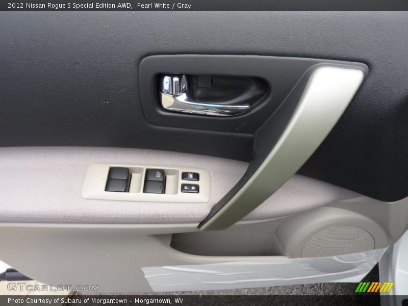 Pearl White / Gray 2012 Nissan Rogue S Special Edition AWD