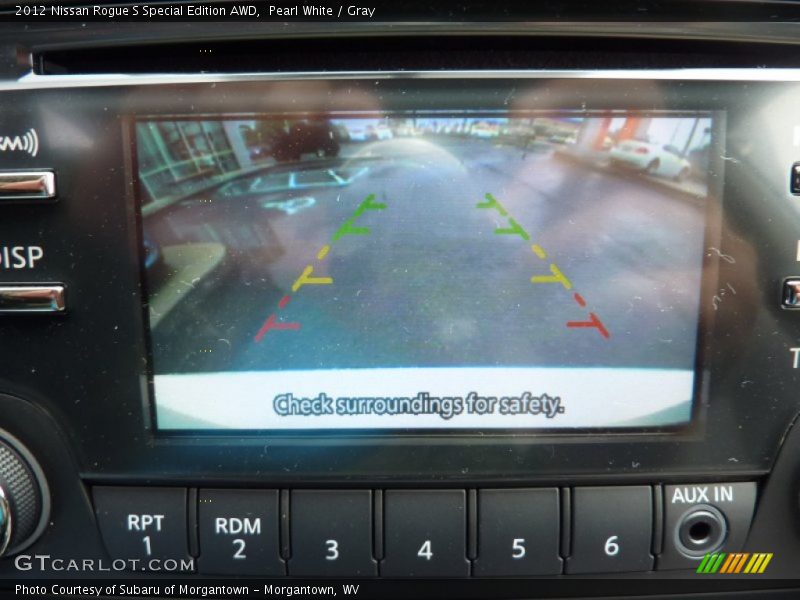Pearl White / Gray 2012 Nissan Rogue S Special Edition AWD