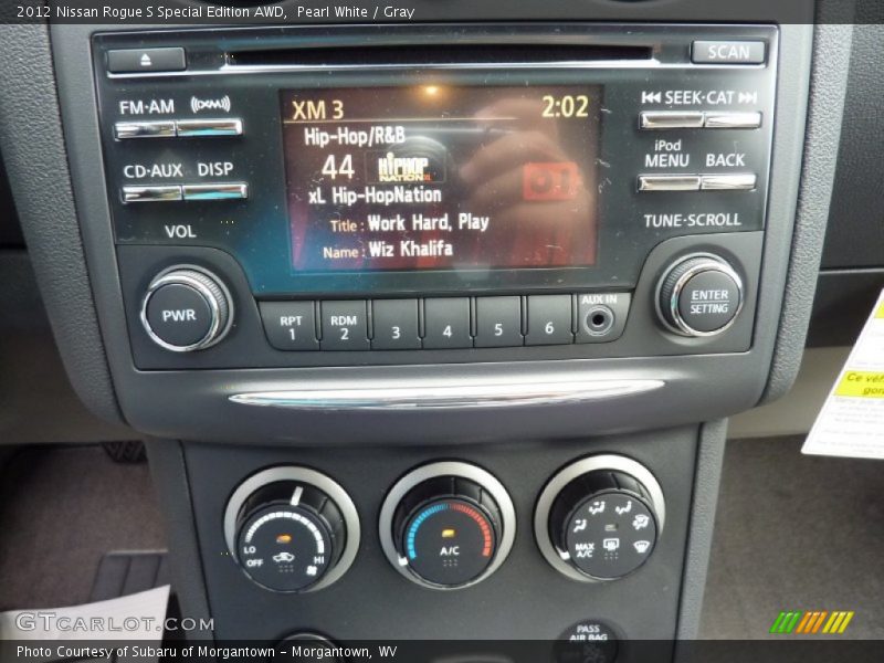 Pearl White / Gray 2012 Nissan Rogue S Special Edition AWD