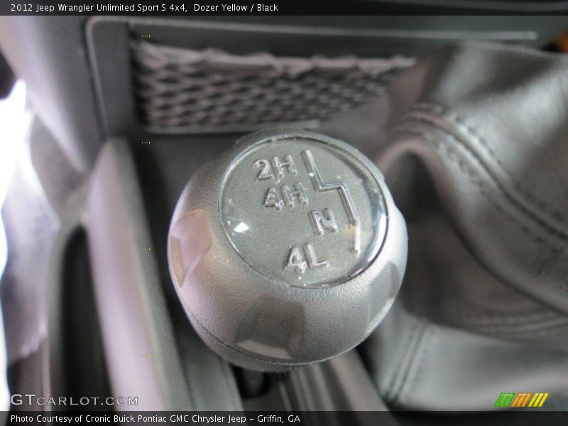 Dozer Yellow / Black 2012 Jeep Wrangler Unlimited Sport S 4x4
